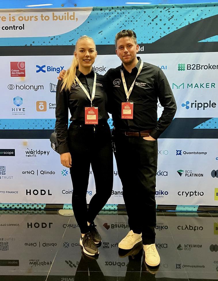 EveComio's tweet photo. Weโre having a great time at the @EBlockchainCon! Want to have a quick chat about #EveCom? Slide into our DM to see if we can meet! #EBC23 #Blockchain #Tech #Innovation #Web3 #NFT #DAO #Web3community #NFTcommunity #DAOs https://t.co/KdKONQRrNQ