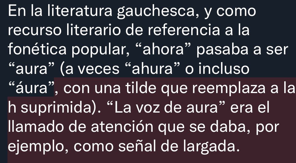 Wikipollo's tweet photo. De dónde viene la frase “a la voz de aura” dicha por Patagonio Tucumán y Bandoleón en la serie Tres Patines y la Tremenda Corte?
@AguantePollo @Jessica_Salado https://t.co/K1H69uExjZ