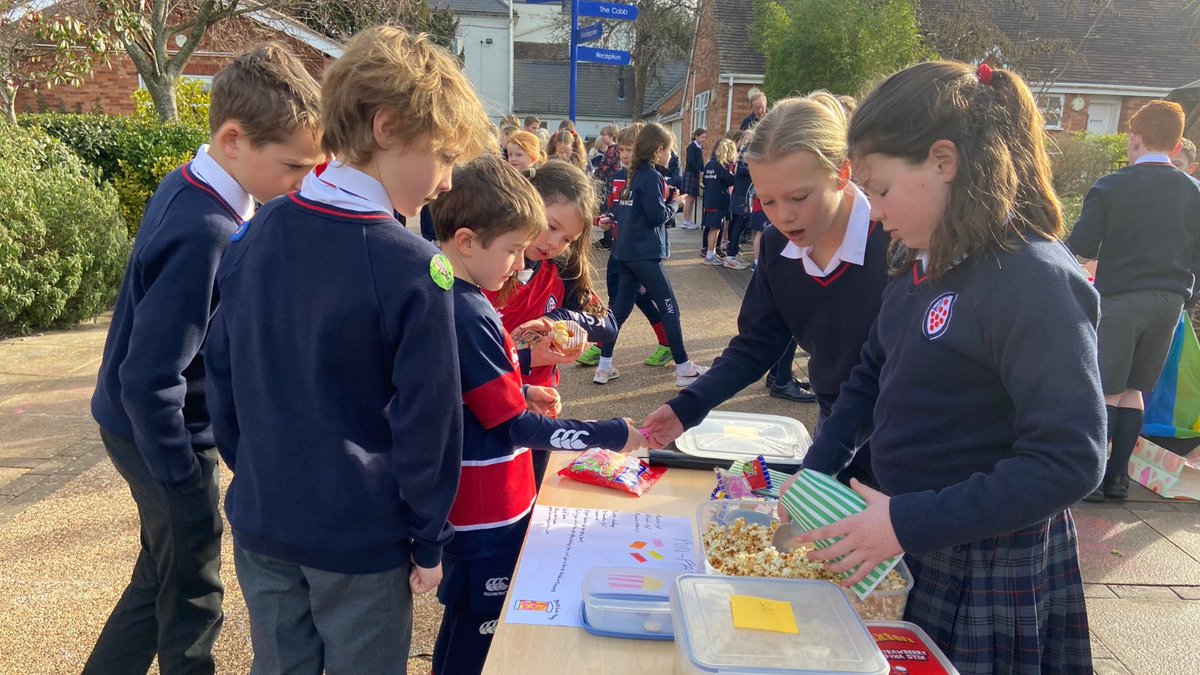 KingsHawford's tweet photo. The Tenner Challenge kicked off today! Our budding entrepreneurs from Y5&6 set out their stalls with the ambition of converting their £10 investment into lots of money for charity.
#ShapedByKings #TennerChallenge #KingsHawfordCommunity #Charity https://t.co/ezzaqyQUNr