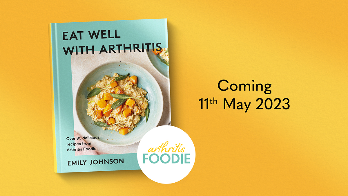 YellowKiteBooks's tweet photo. The brilliant @ArthritisFoodie is back with Eat Well With Arthritis - featuring over 85 delicious recipes! Available to pre-order now and out on 11th May --> https://t.co/3lJD97Hcm4 https://t.co/hb8Vu9Vf9Z