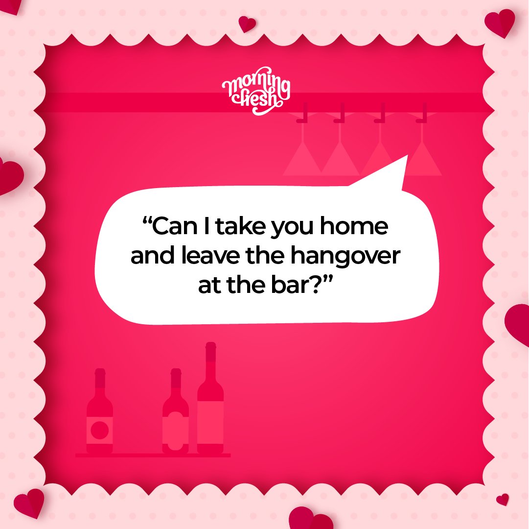 MorningFreshInd's tweet photo. Best place to spend Valentine’s Day? At a bar! Here are some of the funny, real, honest and meme-worthy things we overheard at a popular bar in Bangalore! 

#MorningFresh #NaturalDetoxDrink #ValentinesDayHangover #SinglesDay #BarNight #NightOut #DateNight #NoHangovers https://t.co/3llaqVrQne