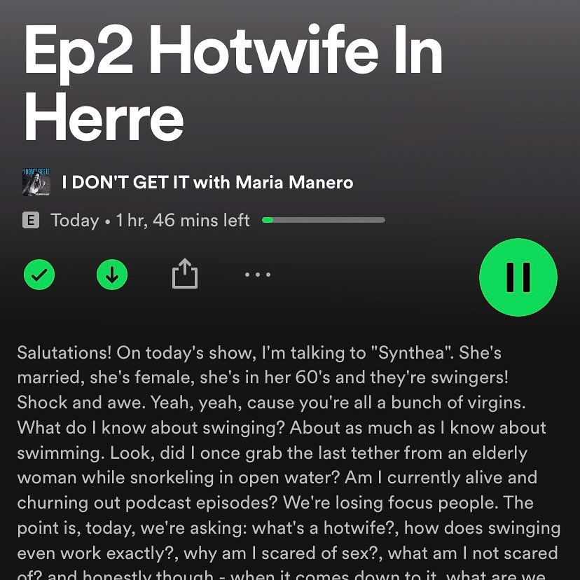 MMdoesntgetit's tweet photo. Oh hi. New episode of the show, now on the show! Check out this episode, it is new. Ep2 Hotwife in Herre: a deep dive into Nelly. Is that a lie? Listen now and find out! https://t.co/8dMvbrDxv3 https://t.co/LZKpnsRUHM