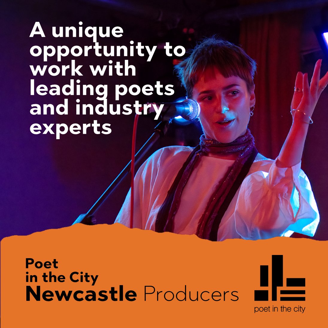 PoetintheCityUK's tweet photo. Do you work, live or attend education in the West End of #Newcastle? 

We are now recruiting young people between the ages of 16 -26 with a connection to the area to join our Young Producers programme for 2023.

Read more and apply here: https://t.co/ry9IApZSRQ https://t.co/JMEau1sFdb