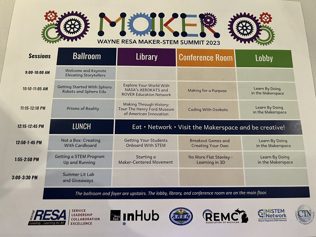 Lauren Henderson (@lhendersonreads) on Twitter photo Coolest conference name tag I’ve ever worn! 😎 💡 I’m sharing about our Maker-centered learning journey in the Library (how perfect?!) at Lovet Hall (Henry Ford Museum) and I couldn’t be more excited for a day of Maker-STEM! #onetroymedia Coolest conference name tag I’ve ever worn! 😎 💡 I’m sharing about our Maker-centered learning journey in the Library (how perfect?!) at Lovet Hall (Henry Ford Museum) and I couldn’t be more excited for a day of Maker-STEM! #onetroymedia