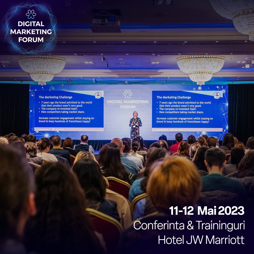 evensys's tweet photo. 🎉 Oferta speciala a fost extinsa! Pana pe 10 martie, beneficiezi de un pret special la Digital Marketing Forum 2023. Profita cat mai repede de discount-ul de pana la 24%. Inscrie-te aici: https://t.co/4nYZV4kIAA.

#digitalforum23 #conference #training #digitalmarketing #evensys https://t.co/iM7YSFegtE