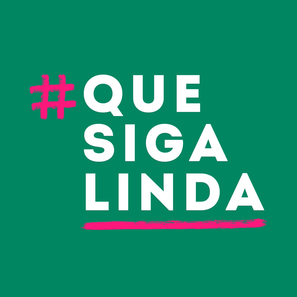 #quesigalinda