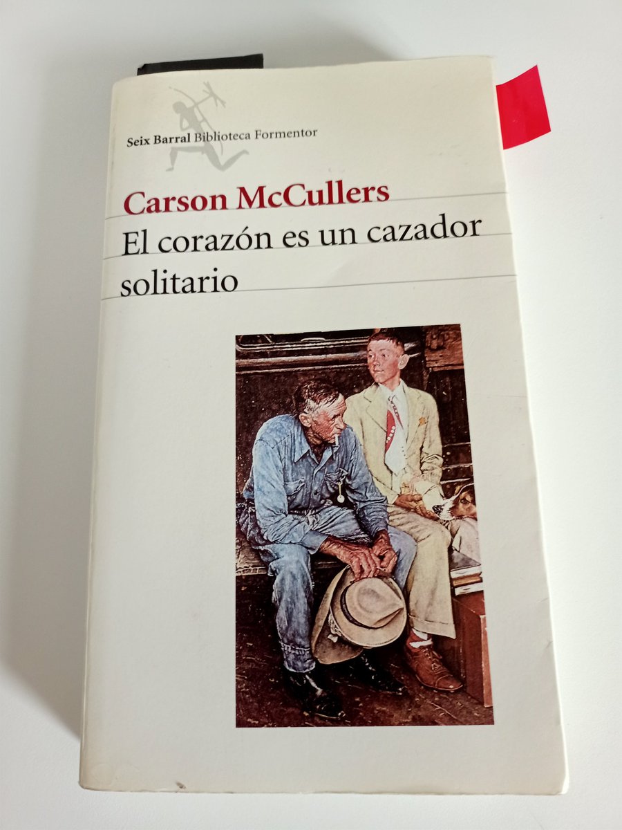 EdurneZabaleta's tweet photo. Es mi segunda lectura de esta gran historia y no descarto una tercera. Muy fan de la #CarsonMcCullers y sobre todo de ese extraordinario personaje que es #JohnSinger @Seix_Barral https://t.co/WAh9qevaAl