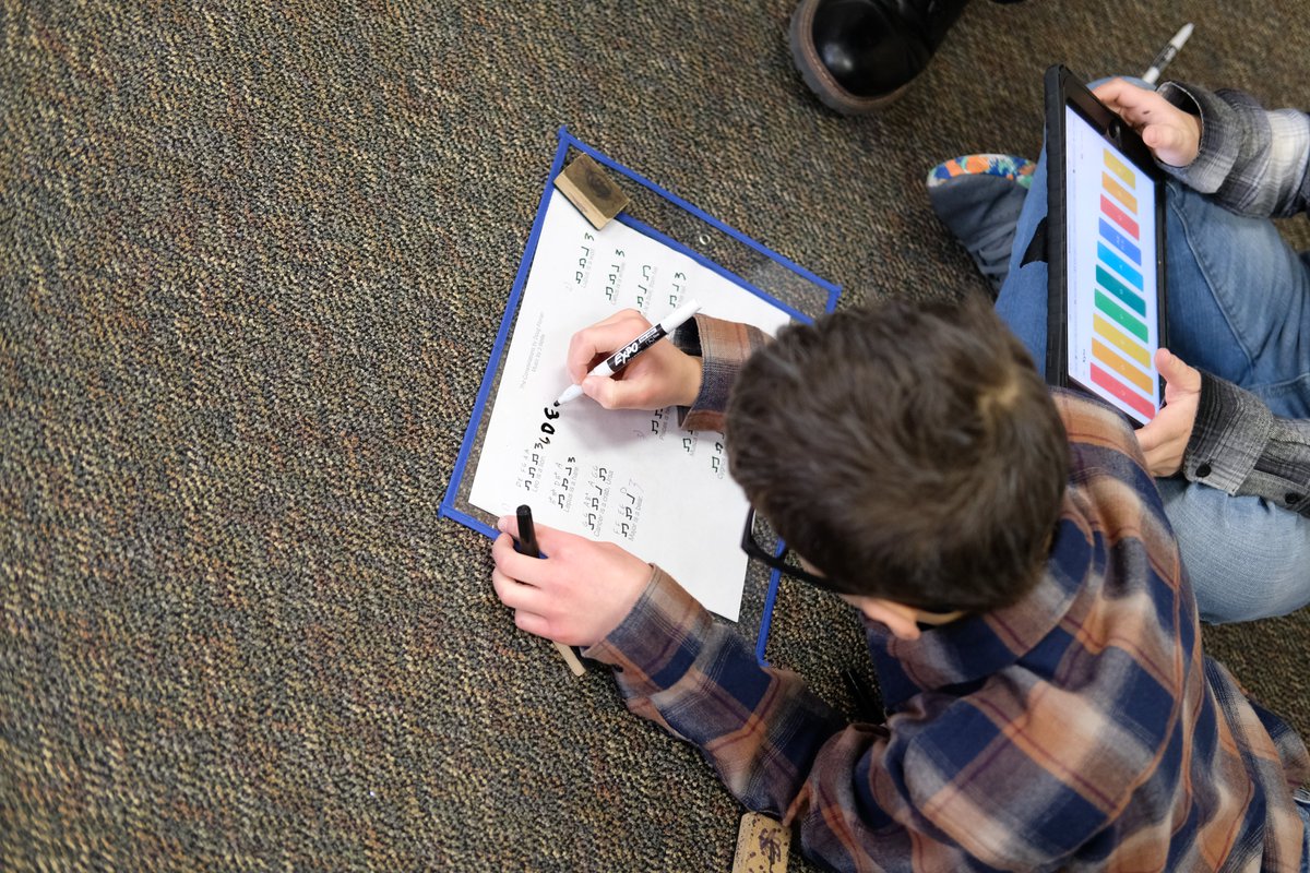 HSSD's tweet image. Bay Harbor 3rd grade classes are composing songs to perform at their spring concert in March! They’ve taken poems about the solar system and are composing rhythms and melodies. #InnovativeProgramming #AuthenticLearning