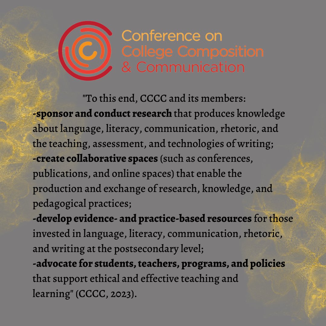 OUWRT's tweet image. Many of our amazing faculty are attending the C’s conference this weekend! What’s more—our very own Dr. VanKooten is part of a round table discussion today at the conference! 🤩

#oaklanduniversity #thisisou #rhetcomp #cccc