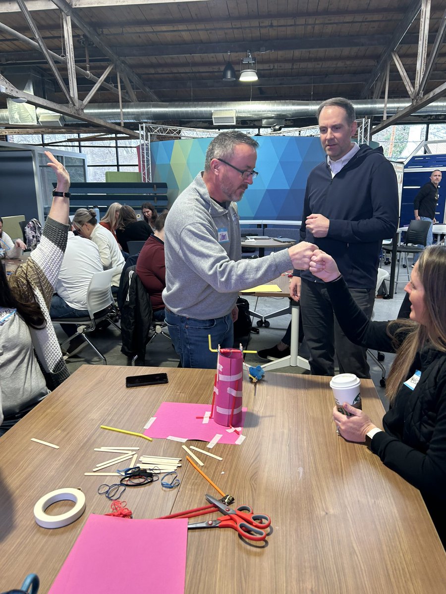 It’s #STEMVision day for the #WCASD. Teachers and admin from all 17 schools are coming together to guide our future work.  Challenge #1 - Save the animals!!!!! TY <a href="/IanKerr_math/">Ian Kerr</a> &amp; Dina Dormer for leading this work.