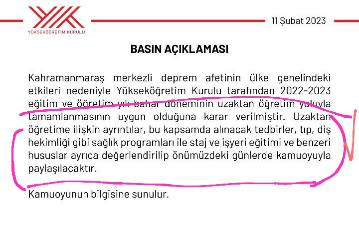 efolim1616's tweet photo. @YuksekogretimK Hâlâ bir #Açıklama yok https://t.co/9K5VJpgv1k