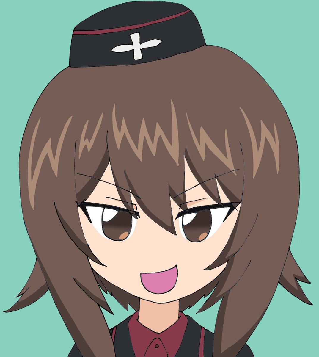 西住まほ 「#ガルパンの最推し教えて このお方かな 」|りすべるRISBEL㌠のイラスト