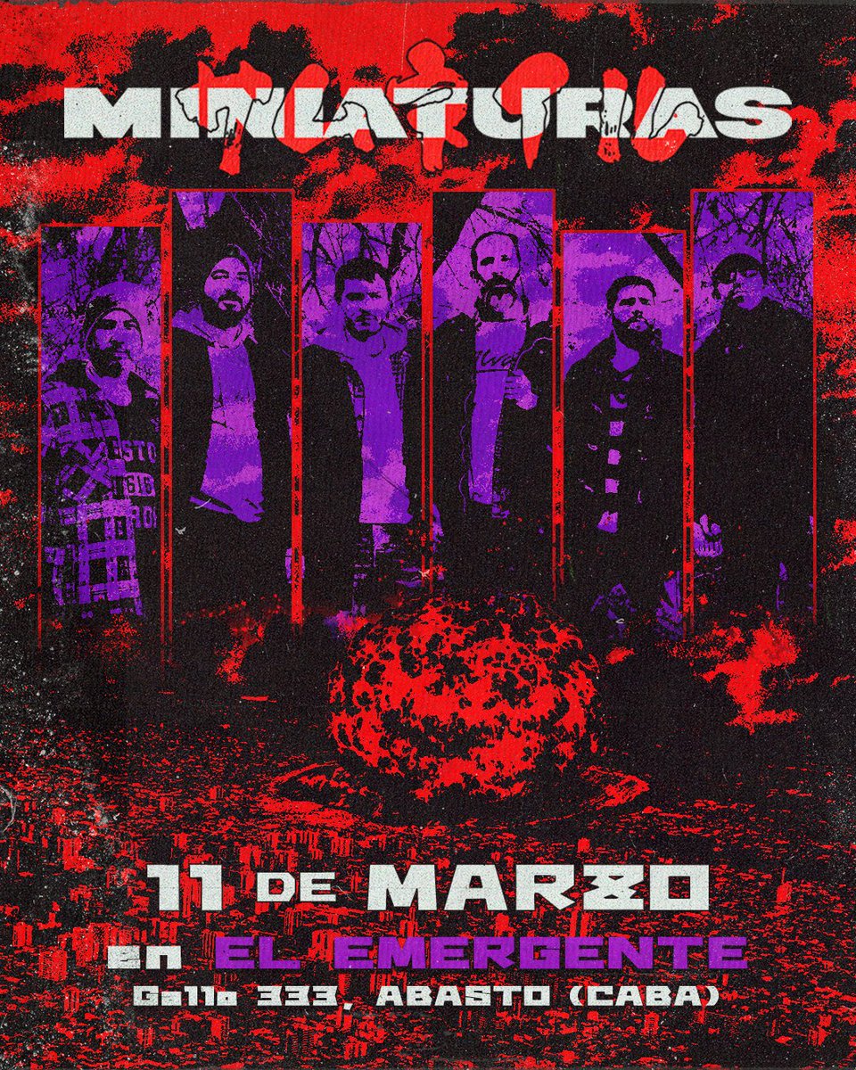 El próximo sábado 11 de marzo volvemos a los escenarios de CABA con un show en <a href="/emergenteabasto/">El Emergente Abasto</a>. Lxs esperamos! ⚔️