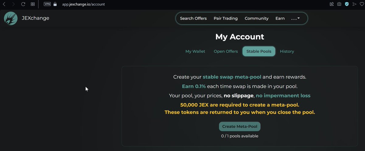 📣 Stable Swap feature is now enabled on mainnet ! 🤯

#EGLD #P2P #swap #MultiversX #USDC #USDT #BUSD