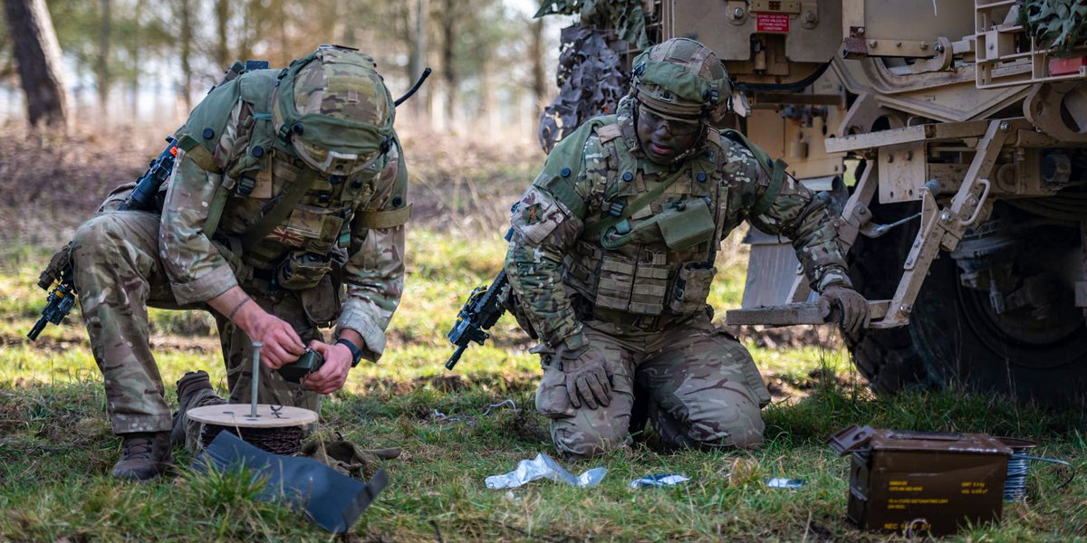 ArmyinScotland's tweet photo. #4SCOTS and #5SCOTS  from @thescots are on Salisbury Plain Training Area (SPTA) on a Battlegroup exercise which tests and validates for employment as part of NATOS’s Very High Readiness Joint Task Force. https://t.co/fFCBB5h3T2