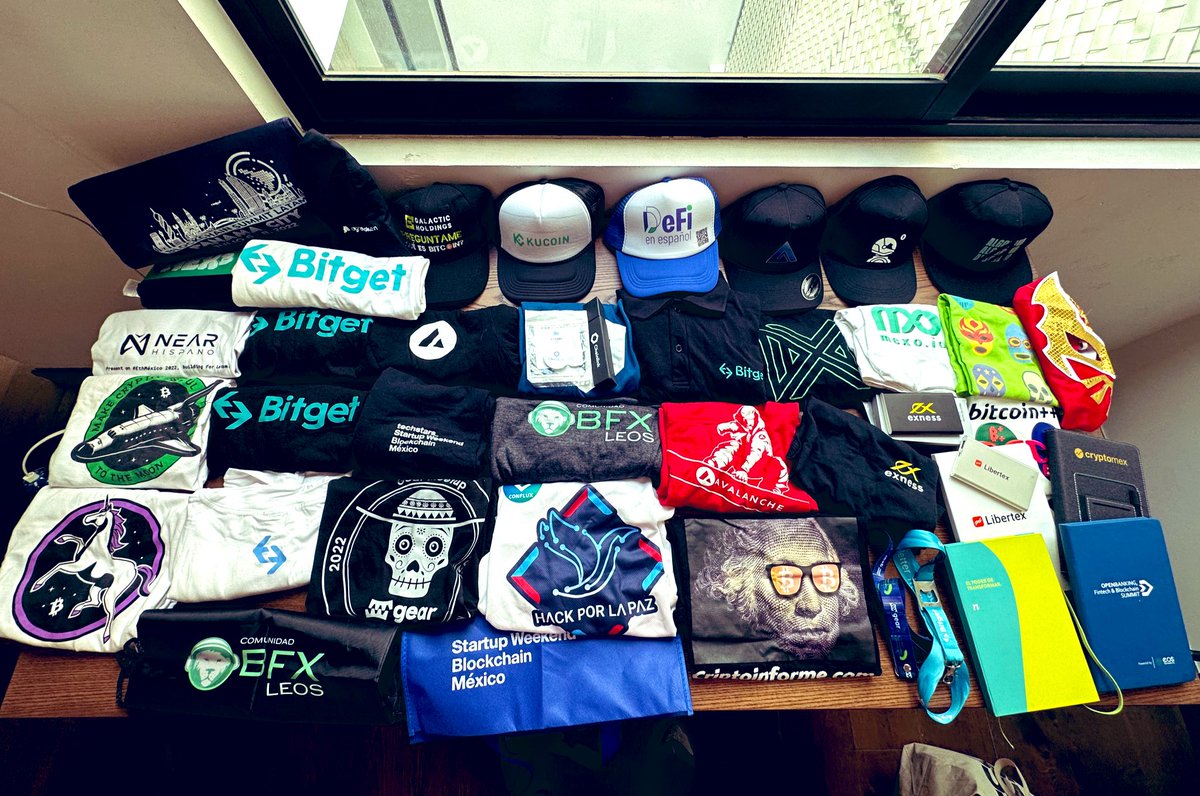 ElianXBT's tweet photo. Nos vemos esta noche para #SWAGNight en @bitcoinemb con mi querida @LOReBitcoin, no te pierdas una noche llena de #crypto merch y buenas vibras, nos vemos en la noche 🫶 https://t.co/rL0tz8LjDJ