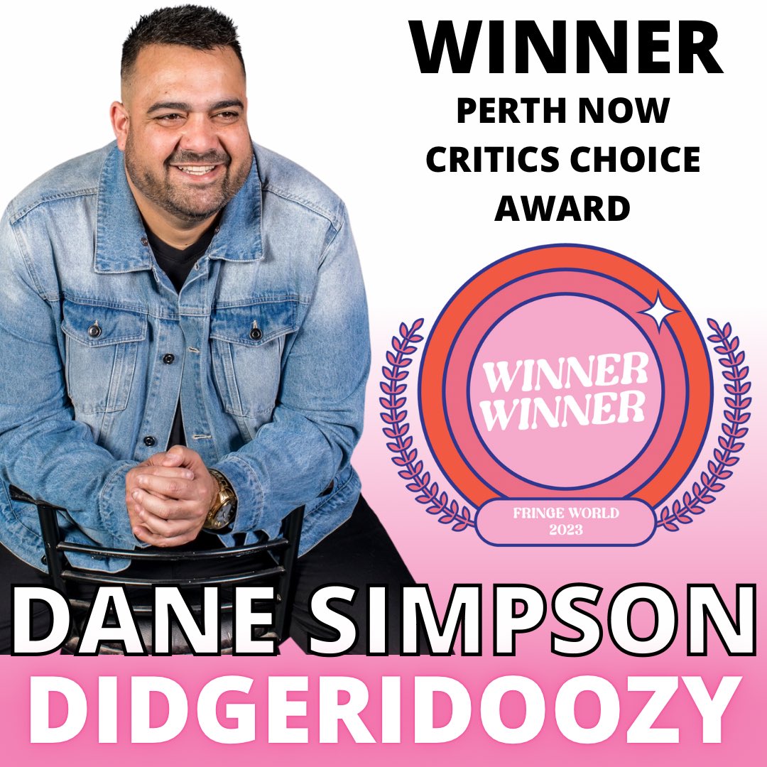 thedanesimpson's tweet image. 😱😱😱
I AM SO HONOURED!!!
I won the Fringe World Festival Perth Now Critics Choice Award - Week 4
Thank you to everyone who came along to see the show during the Fringe!!!
I’m absolutely blown away. ✊🏾💯🙏🏾🥰