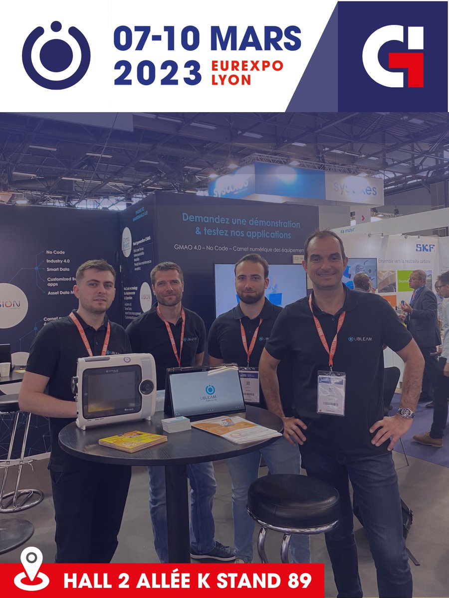 📣 REMINDER 📣

On vous attend nombreux sur GLOBAL INDUSTRIE ! Passez donc nous voir pour récupérer votre carnet numérique d’entretien ! 🙌
 
  ⬇️ Pensez à prendre votre billet ! Lien juste ici ⬇️
…lindustrie2023.site.calypso-event.net/visitorat.htm

#industrie #transition #innovation #salonpro