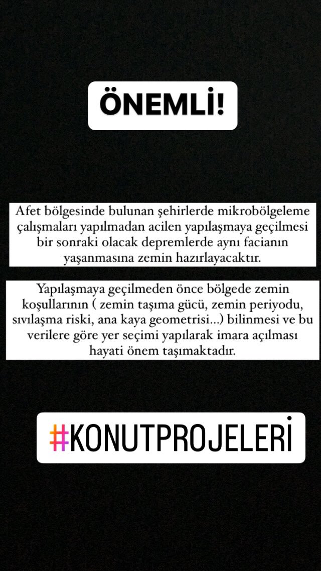 #KonutSeferberliği #50milyar #konut #toplanan #TuerkiyeTekYuerek #yapıdenetim #depremde <a href="/JeofizikP/">Jeofizik Mühendisleri Platformu📌</a> <a href="/KocaeliJeofizik/">KOÜ Jeofizik</a> <a href="/ahbap/">Ahbap</a> <a href="/ekrem_imamoglu/">Ekrem İmamoğlu</a> <a href="/istanbulimaras/">İstanbul İmar A.Ş.</a> <a href="/buyuksehirkm/">Kahramanmaraş Büyükşehir</a> <a href="/csbgovtr/">T.C. Çevre, Şehircilik ve İklim Dğş. Bakanlığı</a> <a href="/MimarlarOdasi_T/">TMMOB Mimarlar Odası</a> <a href="/imomerkez/">İnşaat Müh.Odası</a> <a href="/TMB_TCA/">Türkiye Müteahhitler Birliği</a>