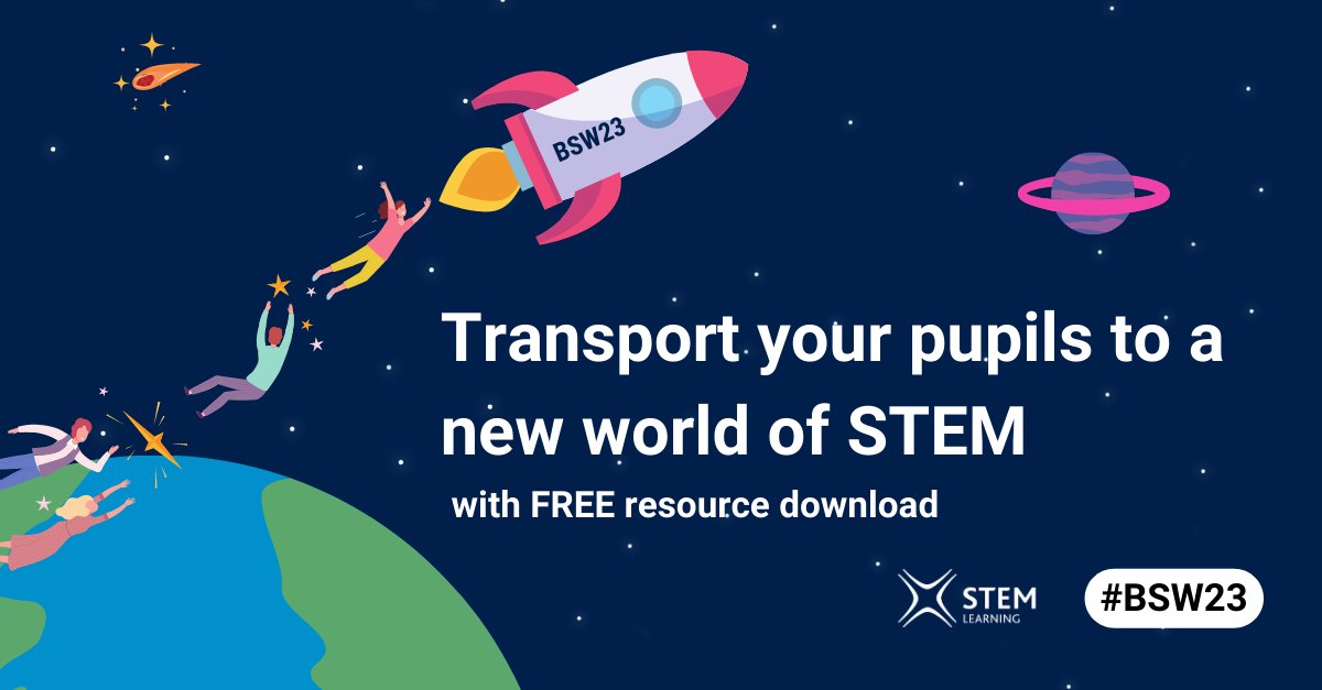 STEMLearningUK's tweet photo. British Science Week is fast approaching 🚀 🔬 

Make the most of it this year with a range of resource packs - https://t.co/1cWWNmyMQn

⏳ 10 - 19 March

#britishscienceweek #resourcedownload https://t.co/pDdnCto38X