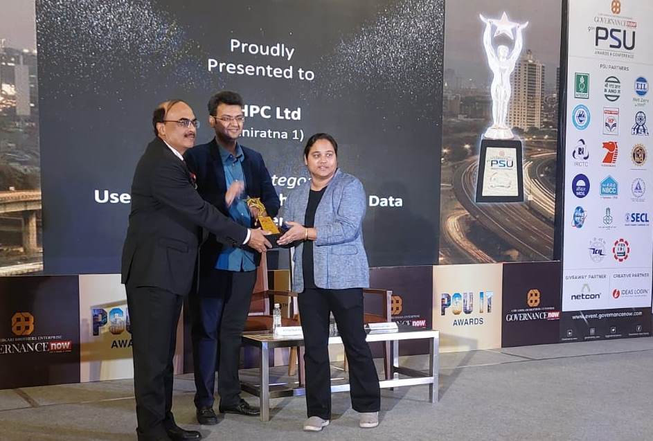 nhpcltd's tweet photo. NHPC bags “Use of Emerging Technologies Data Centre" Award at Governance Now- 9th PSU Awards &amp; Conference in New Delhi on 16.02.23. HoD of IT&amp;C, #NHPC received this award in recognition of NHPC’s efforts towards building a strong Digital India &amp; vibrant Data Center Ecosystem. https://t.co/YF4Rgrj3af
