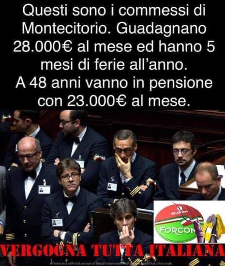 I servi mangiano bene in casa dei padroni