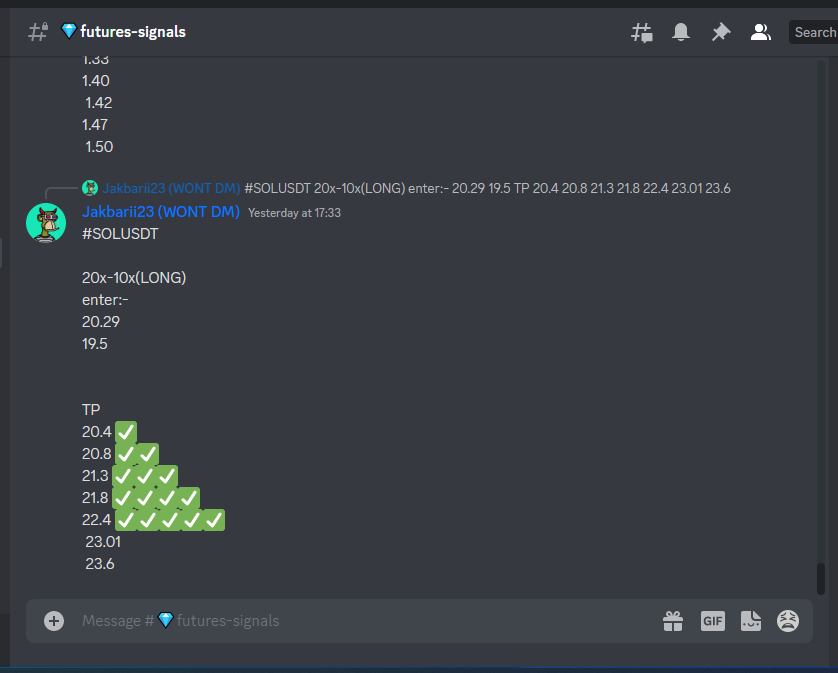 CryptoSharksOFC's tweet photo. #SOL vip signal shared yesterday on discord 🥂(link in bio)

#cryptomarket #cryptocurrency #crypto #TRADINGTIPS #tradingsignals #tradingstrategy #cryptosignals #BTC #ETH https://t.co/snN1pERzte