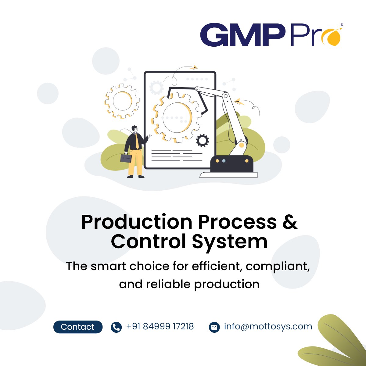 GMPPro PPCS with features such as real-time monitoring and automated data collection, it can significantly reduce production downtime and increase throughput.
#pharmaceutical #software #lifescience #pharma #DMS #documentmanagementsystem #mottosystems #gmppro #hyderabad #pharma