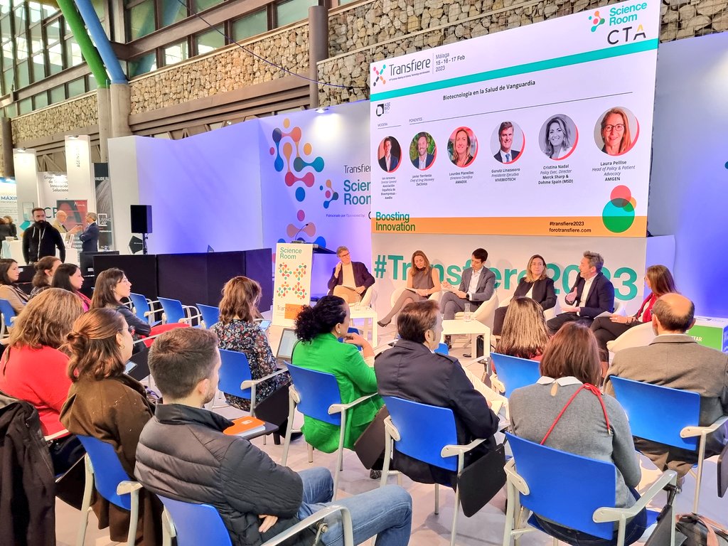 ForoTransfiere's tweet photo. ✅ Mesa redonda “Biotecnología en la Salud de Vanguardia” en el espacio #ScienceRoom de #Transfiere2023 Poniendo en valor el trabajo del sector biotecnológico en varias áreas clave.
🗣️ Con @Asebio, @Zeclinics, @AmadixDx, #VIVEbiotech, @MSDEspana y @AmgenSpain.
➡️ @CTAndalucia https://t.co/2sbyL1vLlC