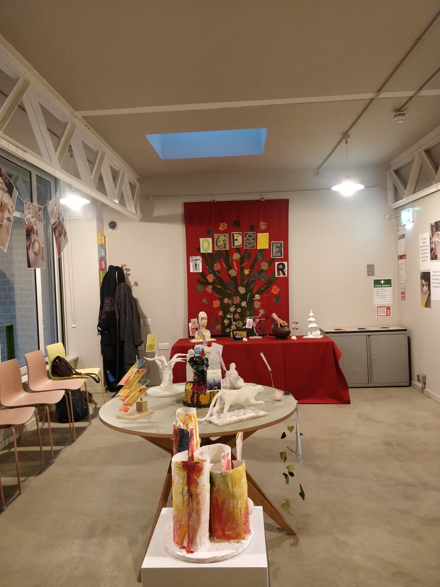 On Tuesday we welcomed our Carers Arts Group and their friends and family to Holborn House for an exhibition of their beautiful sculpture work, made with artist Hannah Littlejones. Thanks to everyone for coming and making it such a lovely evening!