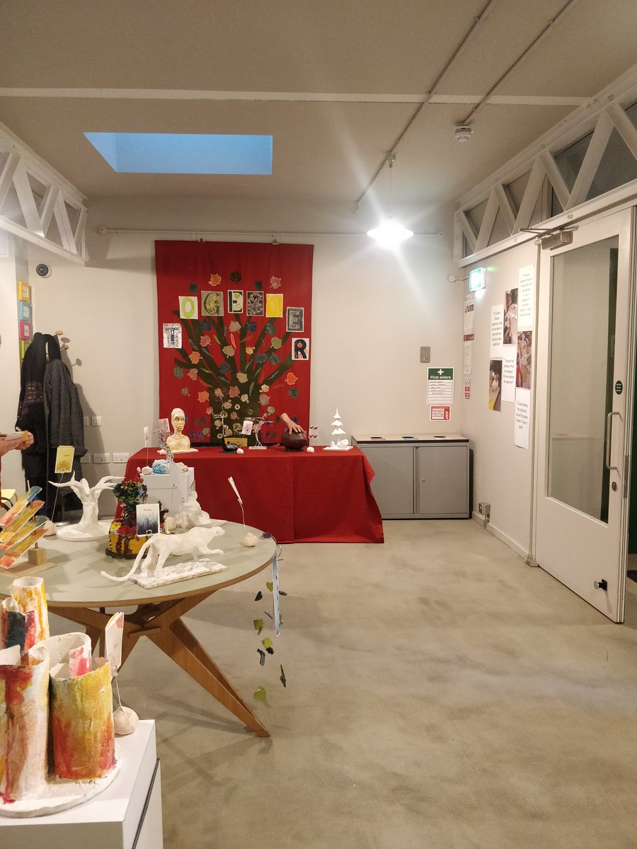 HCANews's tweet photo. On Tuesday we welcomed our Carers Arts Group and their friends and family to Holborn House for an exhibition of their beautiful sculpture work, made with artist Hannah Littlejones. Thanks to everyone for coming and making it such a lovely evening! https://t.co/XLpmWMgaPR