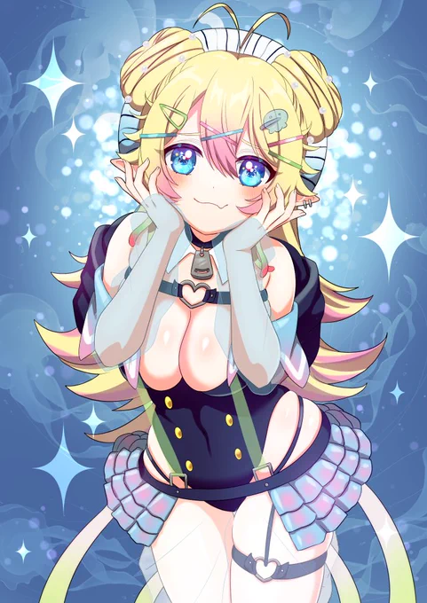 海の宝石#あるみにうむ #skeb#100日チャレンジ 16日目 