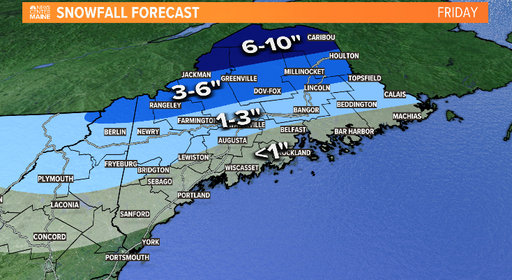 Record highs today, some get ice and snow tomorrow. Maine's gonna Maine.