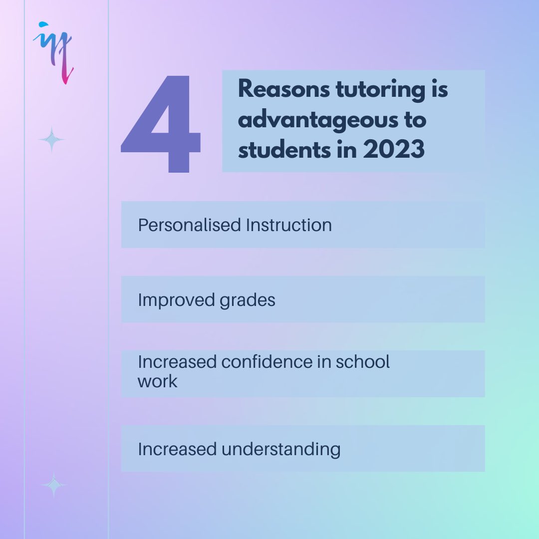 Intelligian's tweet photo. 4 Reasons tutoring is advantageous

#tutoring #english #afrikaans #maths #math #science #accounting #intelligian #tutoringservices #tutoringservice https://t.co/FH2Z8PttPA
