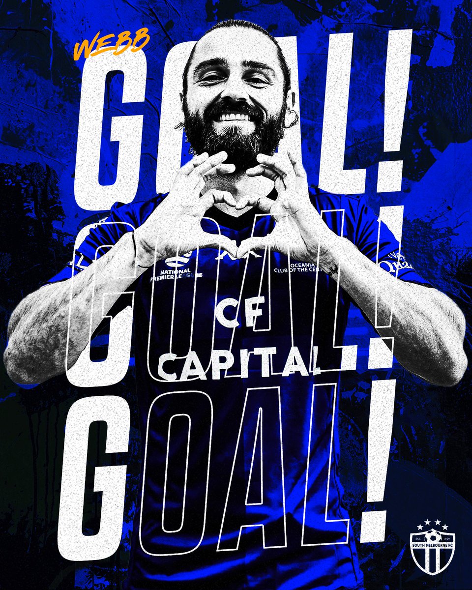 smfc's tweet photo. GOALLLLLLLL!!!

Alun Webb gets the equaliser!

🔵 1-1 ⚪️ (50') 
#SMFC #NPLMVIC https://t.co/X7odDO5AOL