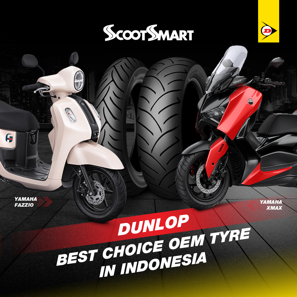 DunlopTyresID's tweet photo. Ceritain yuk di kolom komentar! Apa mobil/motor pertamamu yang pakai ban Dunlop, Drivemate?

#Sportmaxx050 #EC300+ #AT25 #Scootsmart #GT601 #ExploreWithDUNLOP #DUNLOP #DUNLOPIndonesia #UnlimitedJourney https://t.co/r8vTrR5cJk