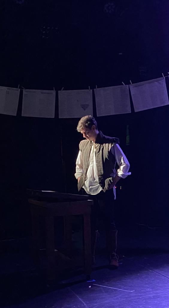 afallingsparrow's tweet photo. Some sneaky shots of 'Compositor E' in action.🤓  
We enjoyed a busy house last night... make sure to get those tickets in advance! 🎟️
https://t.co/03BDEHxtsL https://t.co/NxfecsacIb