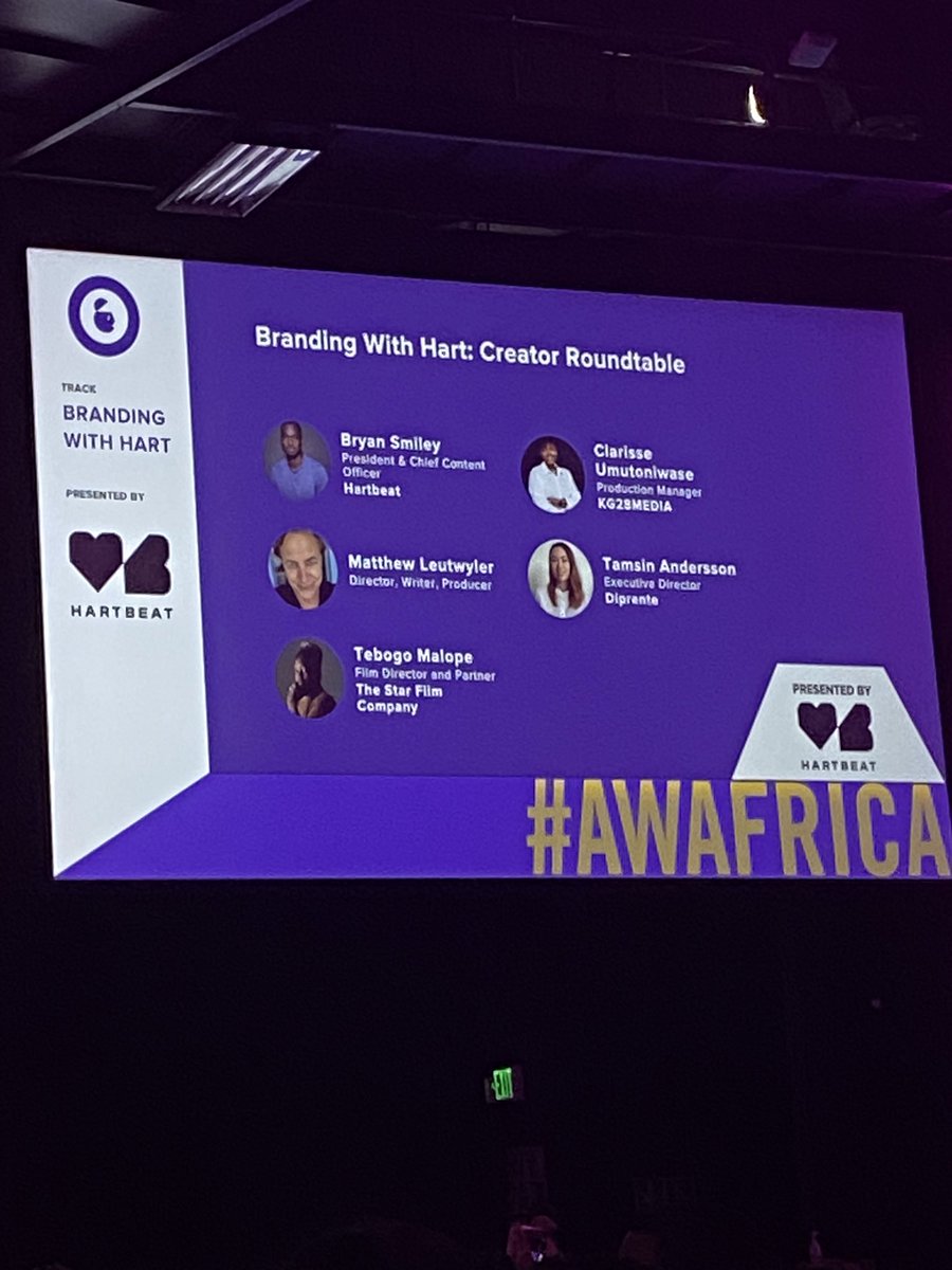 AngelaKwamongwe's tweet photo. Conversation on branding and story telling #creatorroundtable #awafrica https://t.co/lvAYASmqnU