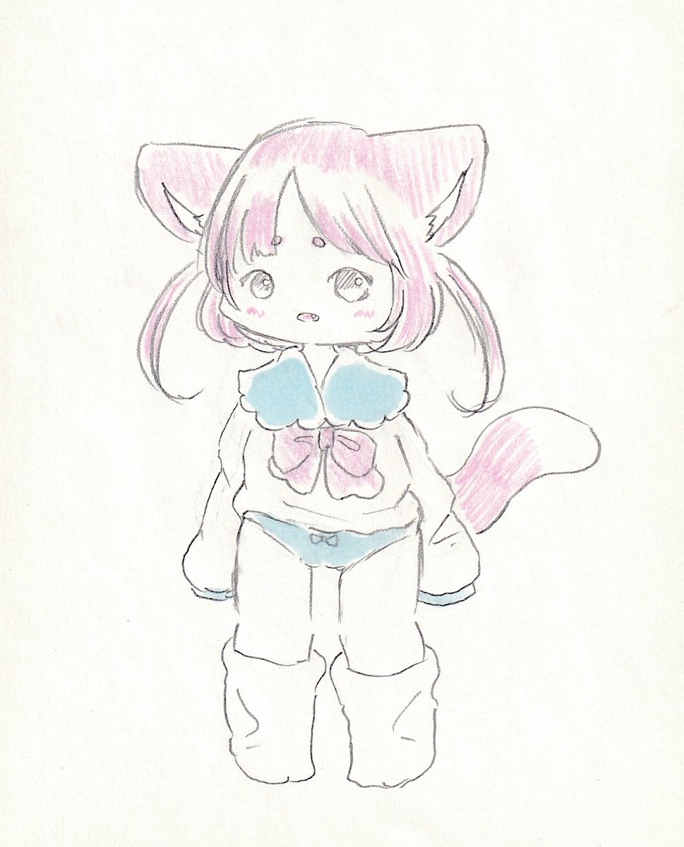 「にゃ。#イラスト #illustration #絵描きさんと繫がりたい 」|けだまのイラスト