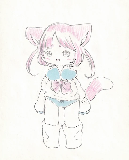 にゃ。#イラスト #illustration #絵描きさんと繫がりたい 