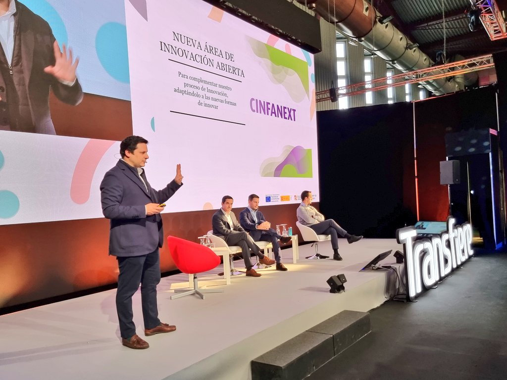 ForoTransfiere's tweet photo. ✅ Mesa redonda “Innovación abierta e inversión en el sector de la salud: Tendencias y visión” en el #Ágora de #Transfiere2023. Presentación del programa de innovación abierta #CinfaNext.
🗣️ Con @Cinfasalud, #ClaveCapital, @Cofares y @lanzaderaes.
➡️ @enisa https://t.co/hlebpbYHvM