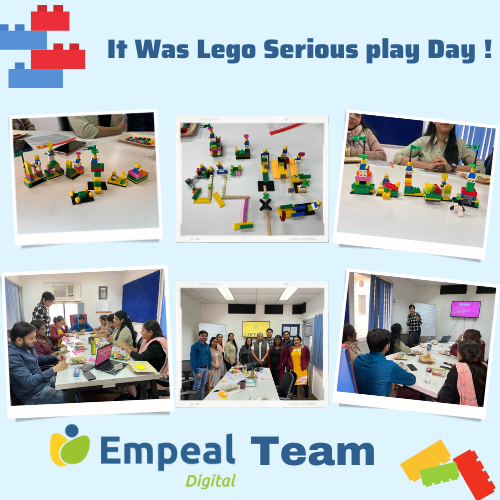 Empeal (@empealhealth) on Twitter photo It was LEGO SERIOUS PLAY DAY!
Team Empeal in India attended a workshop on design thinking using the LEGO SERIOUS PLAY methodology.
<a href="/Lucid_Interval1/">Manali Mitra</a>
a very competent and certified facilitator conducted the workshop and our experience has been truly fantastic.
#empeal #india It was LEGO SERIOUS PLAY DAY!
Team Empeal in India attended a workshop on design thinking using the LEGO SERIOUS PLAY methodology.
<a href="/Lucid_Interval1/">Manali Mitra</a>
a very competent and certified facilitator conducted the workshop and our experience has been truly fantastic.
#empeal #india