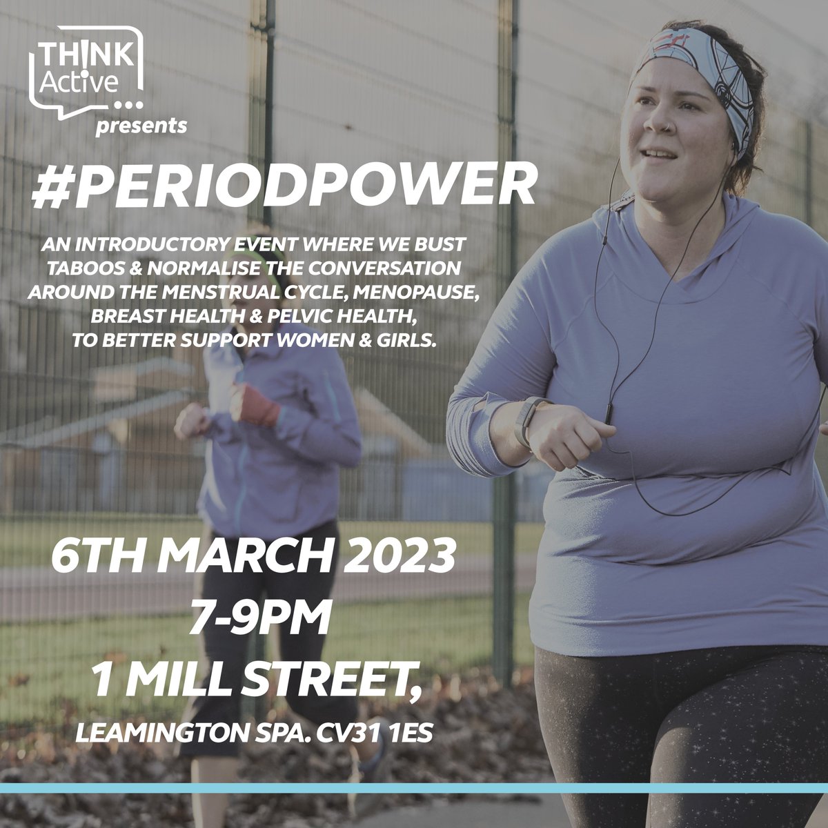 Want to learn about #periodpower ? Put 6th March in your diaries &amp; book onto our insightful event at <a href="/1millstreet/">1 MILL STREET</a> with <a href="/SLTaylor73/">Sarah Taylor</a> &amp; <a href="/zubaidihussain/">Dr Hussain Al-Zubaidi</a> using this link bit.ly/periodpowercsw 👊 Please share this far and wide, so we can learn how to better support women and girls.🙏