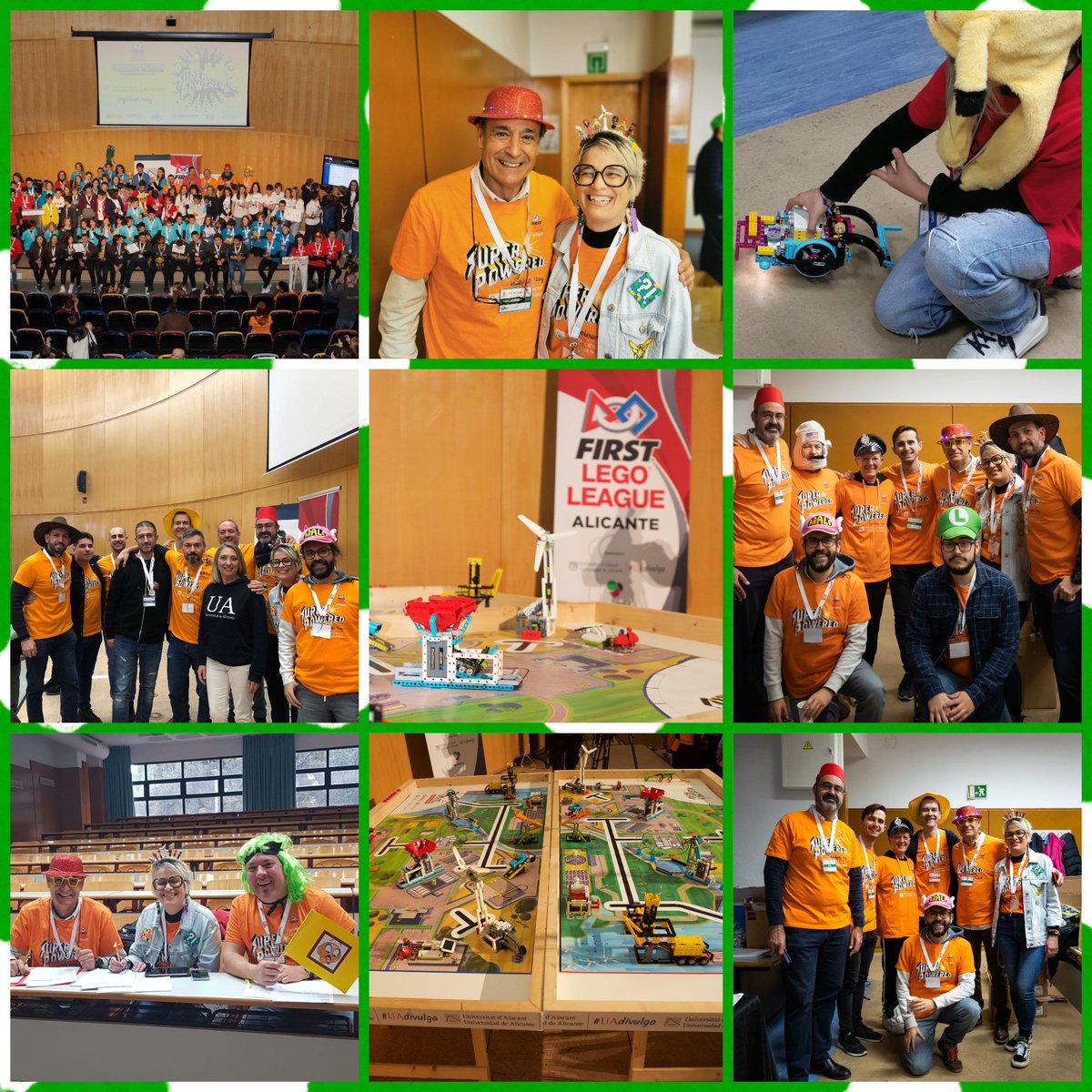 katia_vila's tweet photo. Una de las experiencias profesionales más bonitas que he vivido, rodeada de increíbles profesionales, mucha diversión, y toda la alegría y energía que transmiten los más jóvenes, participantes en los retos de la First Lego League @FLLAlicante 2023 en @UA_Universidad https://t.co/Wsz7yDz0Aj