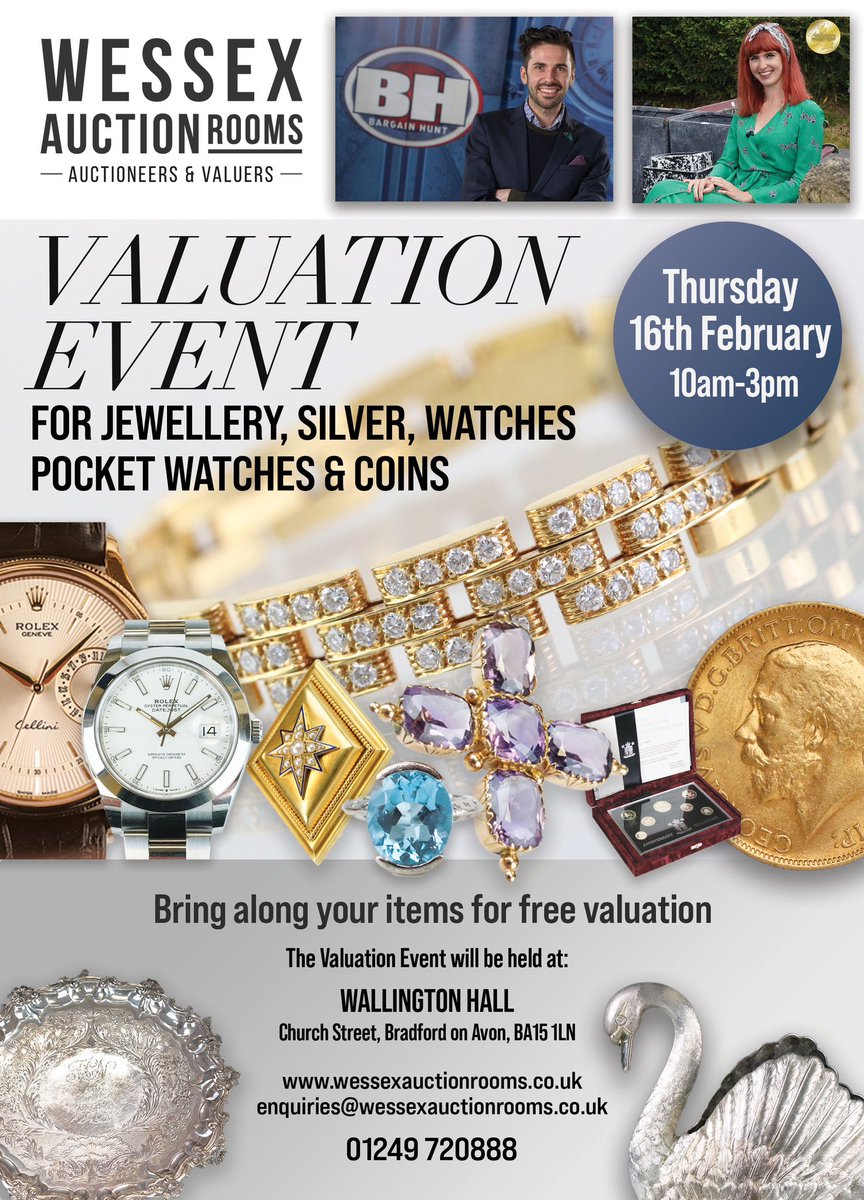 Come and see us in #boa #bradfordonavon today for free valuations!