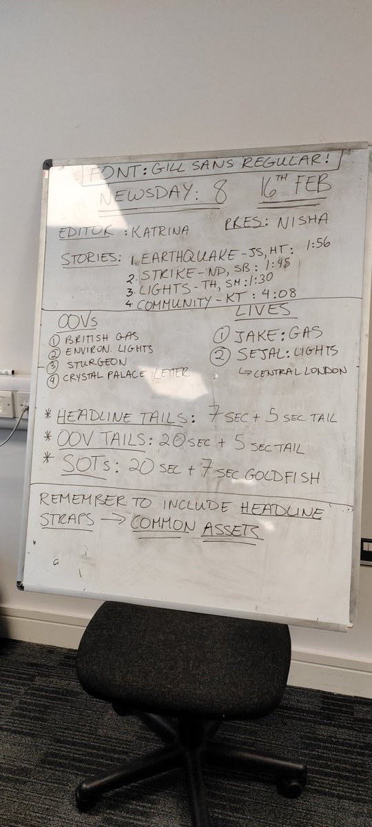 Big stories running today, <a href="/killer_kat23/">Katrina Tudlong</a> is editor of Newsday 08!