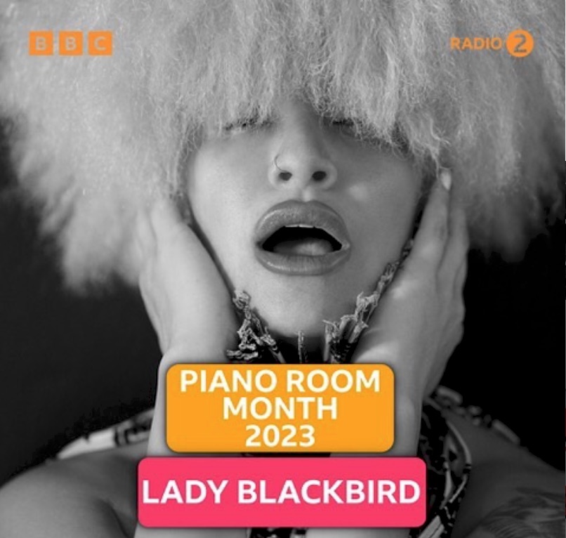 Tomorrow @iamladyblkbird is live in session on @BBCRadio2 as part of ‘Piano Room Month’ 

Her full performance will be available to listen back to via @BBCSounds and watch via back via @BBCiPlayer

#LadyBlackbird #bbcradio2 #PianoRoom
