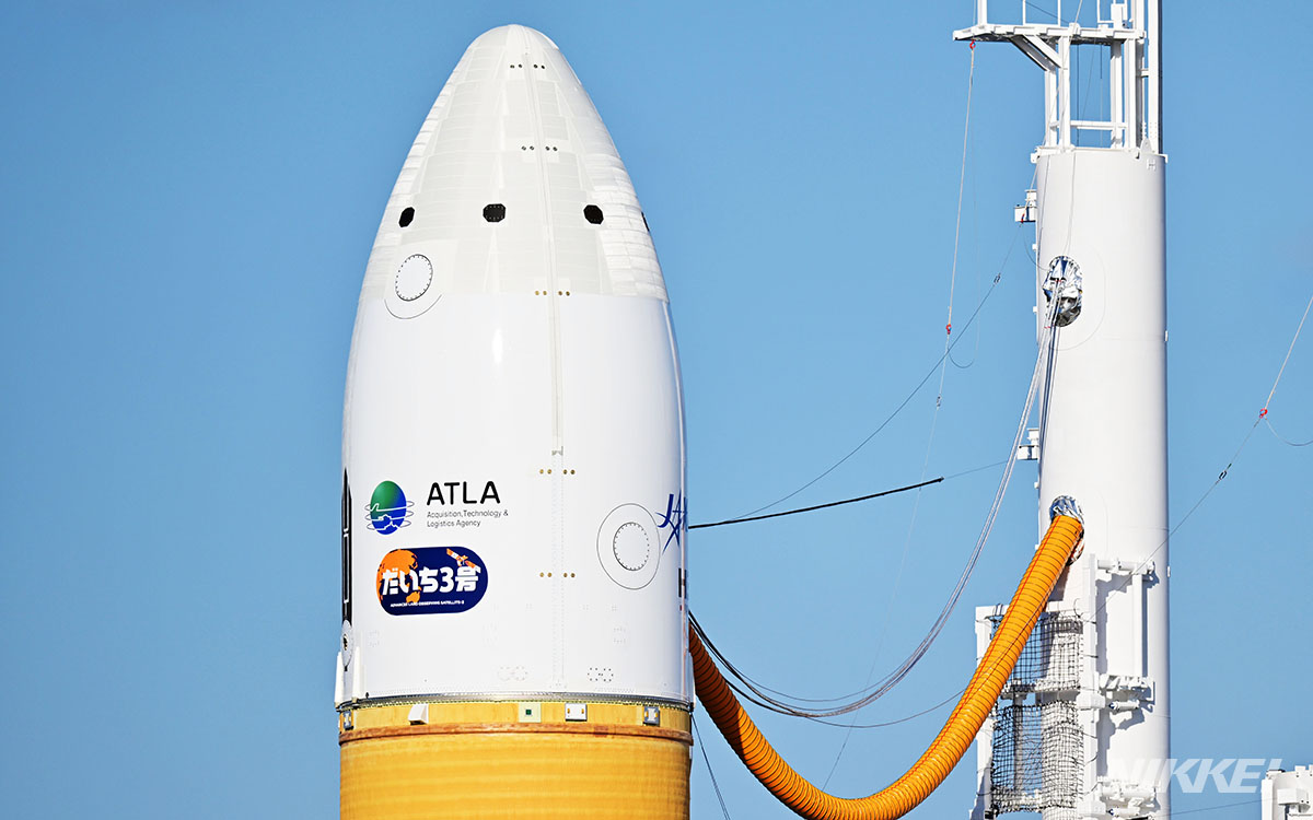 H3ロケット 17日打ち上げへ】 次世代大型ロケット「H3」のフェアリング