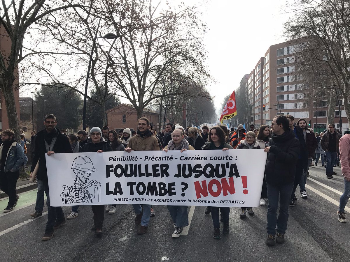 BMarquebielle's tweet photo. #retraites #archéologie #16février https://t.co/pY9kEghpqt