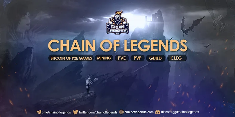✅🔥 #ChainOfLegends is a one-of-a-kind Play to Earn game well-known for its particular #Tokenomics and multi-earning methods among #P2E players.

✨#CLEG is #BTC of #P2EGames!

✅ medium.com/@ChainOfLegend…